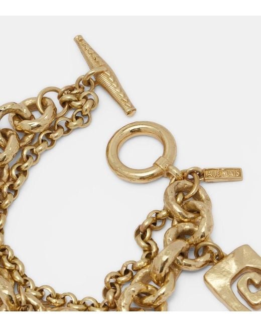ALÉMAIS Metallic Le Jardin Charm Bracelet