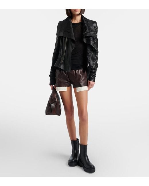 Gianvito Rossi Black Hiro Leather Ankle Boots