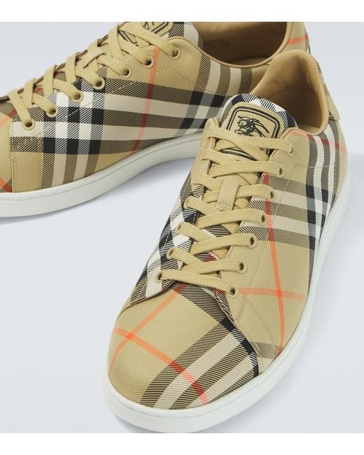 Burberry Brown Sneakers for men