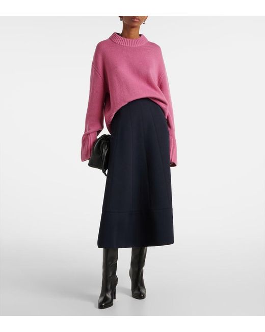 Gonna Midi Flirt di Max Mara in Blue
