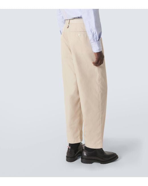 Pantalon droit Thom Browne pour homme en coloris Natural