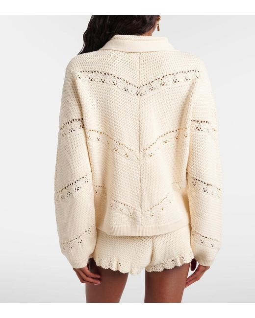 Posse Natural Dylan Crochet Cardigan