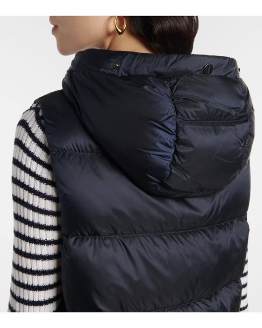 Max Mara Blue The Cube Wattierte Weste Jsoft