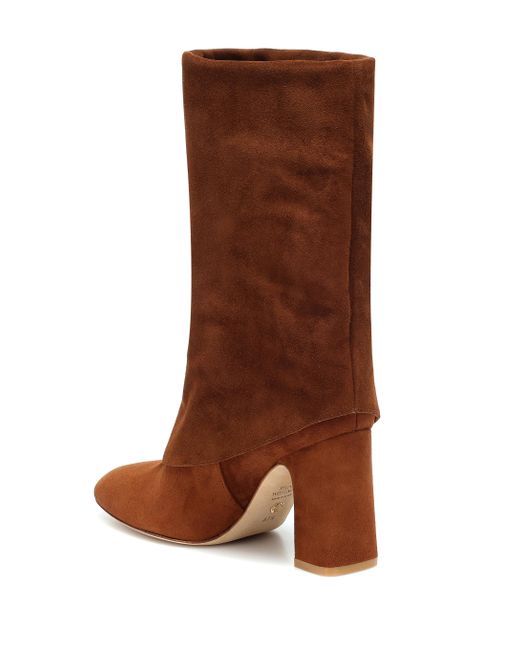 stuart weitzman brown boots