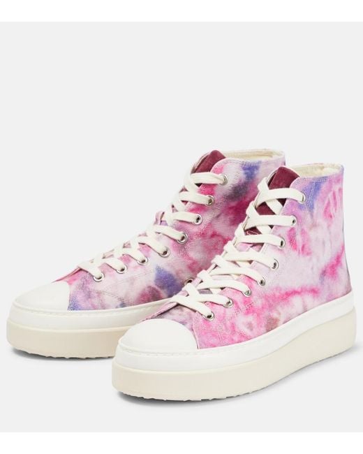 Isabel Marant Pink Sneakers