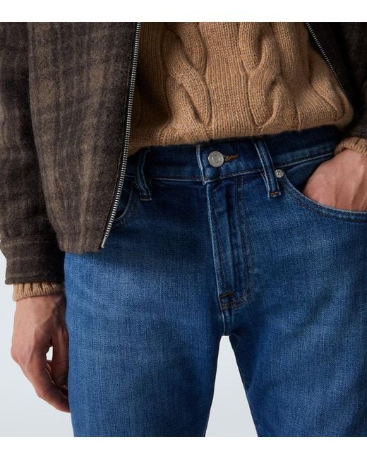 Jeans Slim L'Homme di FRAME in Blue da Uomo