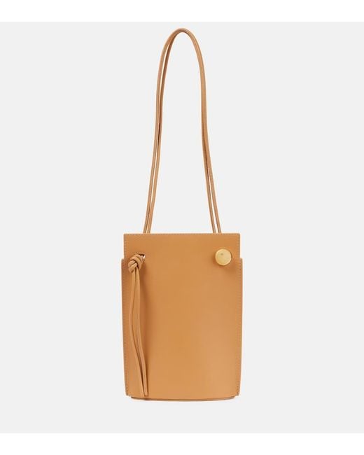 Loewe White Etui Pebble Dice Aus Leder