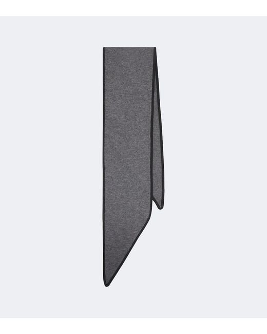 Lisa Yang Gray Chelsea Cashmere Scarf for men