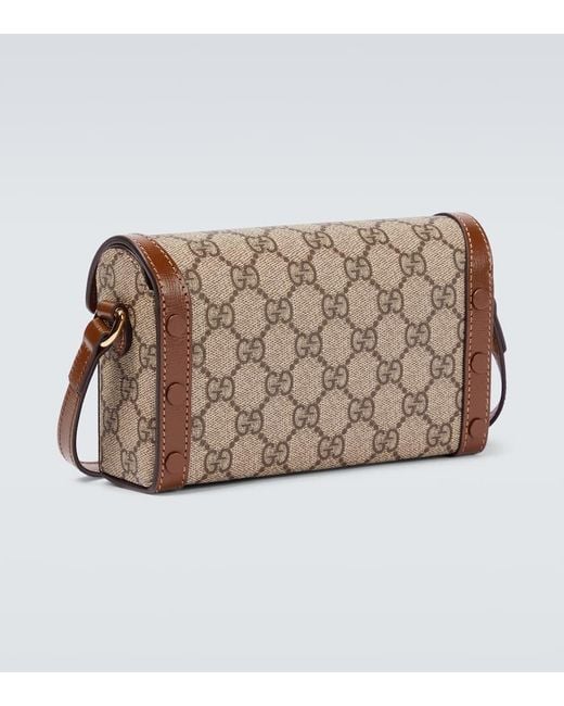 Gucci Mini Tasche "gg Supreme Horsebit 1955" in Multicolor für Herren