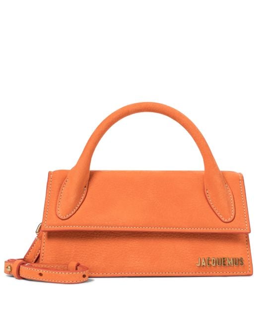 Jacquemus Le Chiquito Long Shoulder Bag in Orange | Lyst