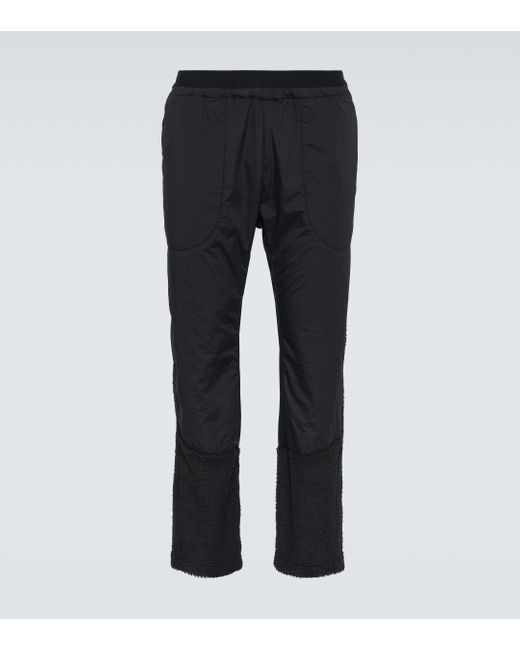 And Wander Blue Technical Pants for men
