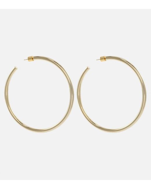 Jennifer Fisher Metallic 10kt Gold-plated Hoop Earrings