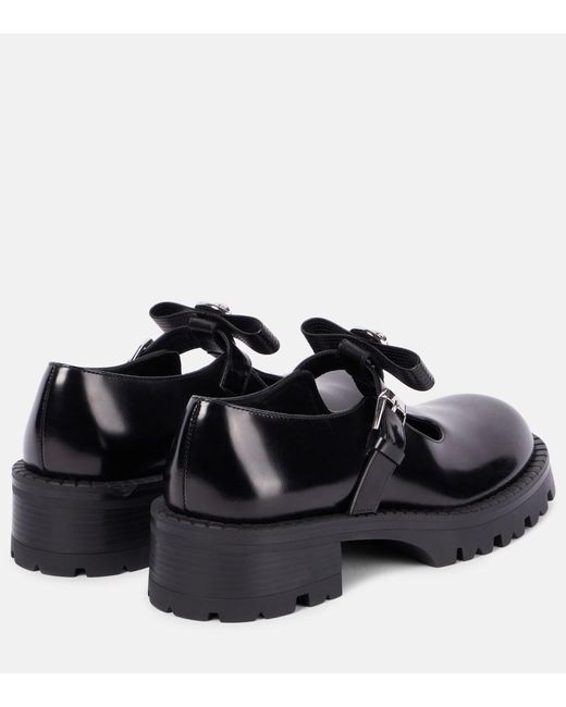 Versace Black Derbies Loafer