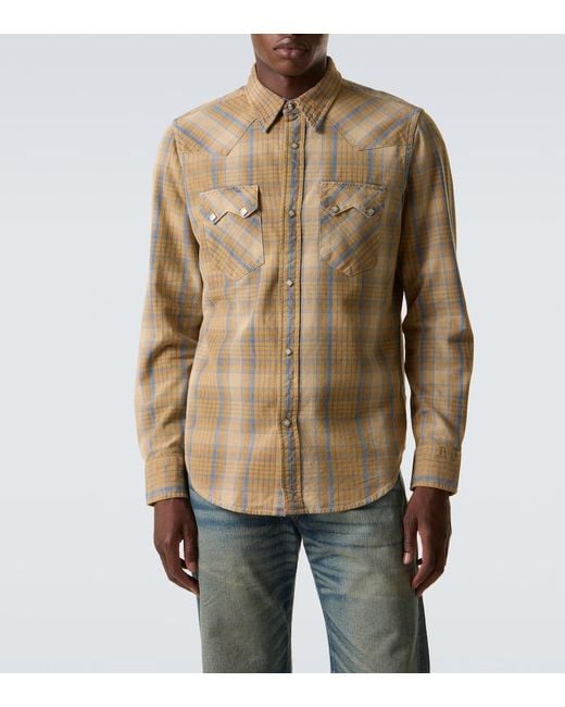 RRL Hemd Aus Baumwolle in Natural für Herren