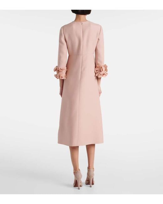 Abito Midi di Valentino in Pink
