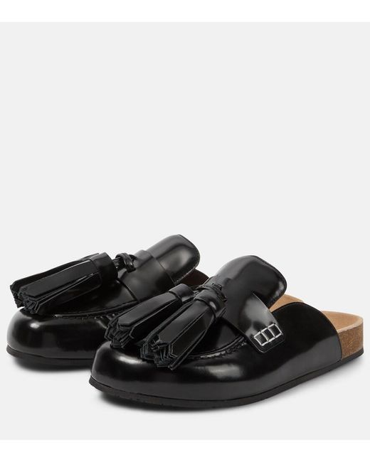 J.W. Anderson Black Tassel Mules