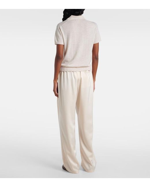 Leset Natural James Wool Polo Shirt