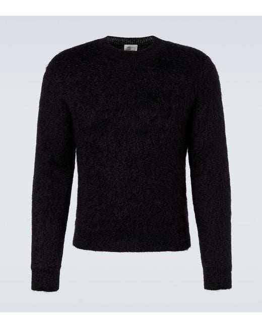 Saint Laurent Pullover Aus Einem Mohairgemisch in Black für Herren