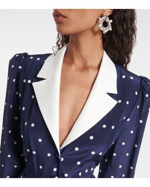 Abito Chemisier di Alessandra Rich in Blue