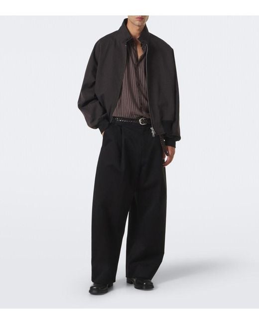 Studio Nicholson Brown View Striped Shirt for men