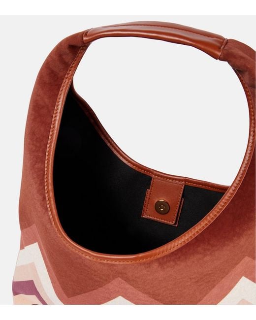 Borsa Large A Zig Zag di Missoni in Red