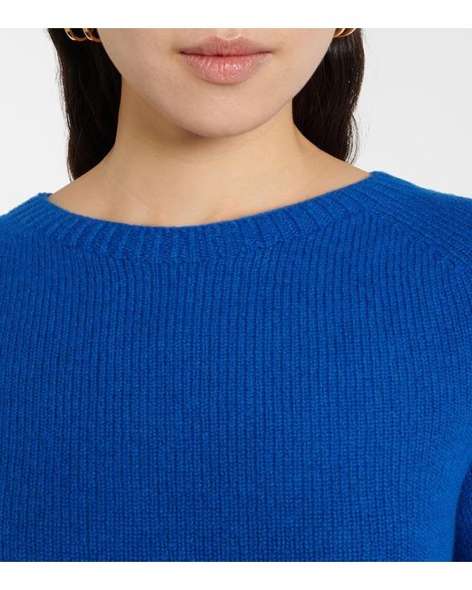 Max Mara Blue Georg Wool And Cashmere Sweater
