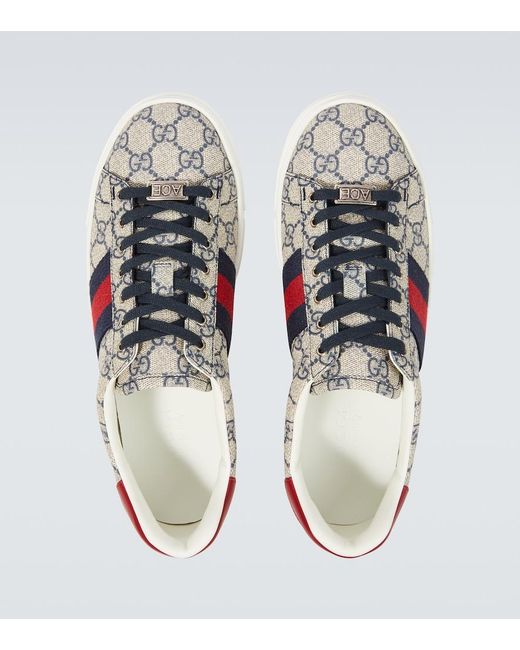 Baskets Ace Avec Bande Web Pour Homme, Taille Gucci pour homme en coloris Gray