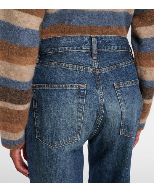 Jeans Rectos The Stack FRAME de color Blue
