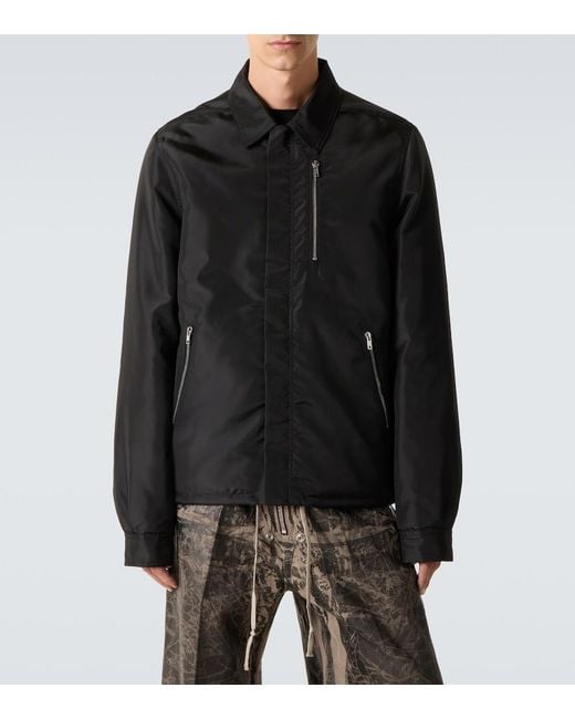 Rick Owens Black Drkshdw Technical Jacket for men
