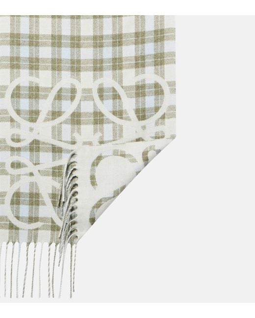 Sciarpa Anagram di Loewe in White