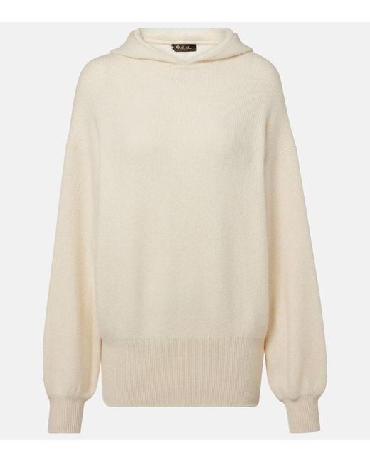 Sudadera Mersey De Cachemir Loro Piana de color White