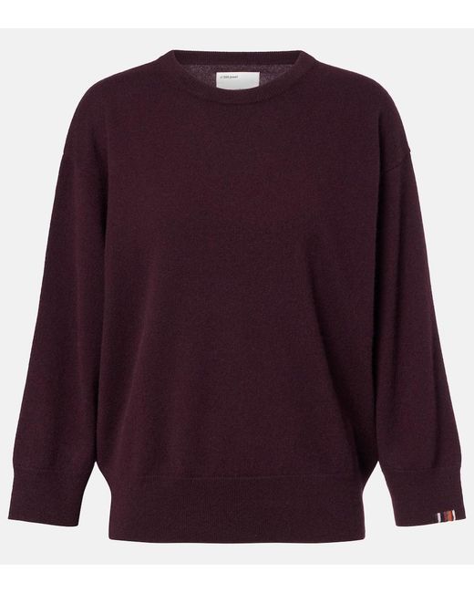 Extreme Cashmere Purple Jewel Cashmere Sweater