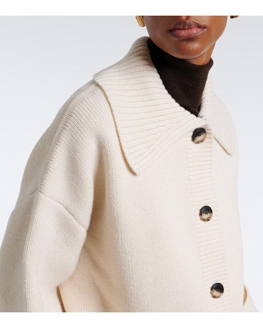 Proenza Schouler Natural Nelly Wool Jacket