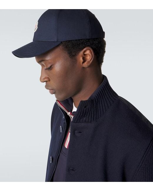 Cappello Da Baseball di Moncler in Blue da Uomo