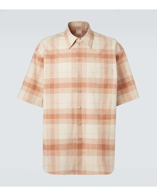 Calvin Klein Oversize-Hemd Tommy Aus Baumwolle in Natural für Herren