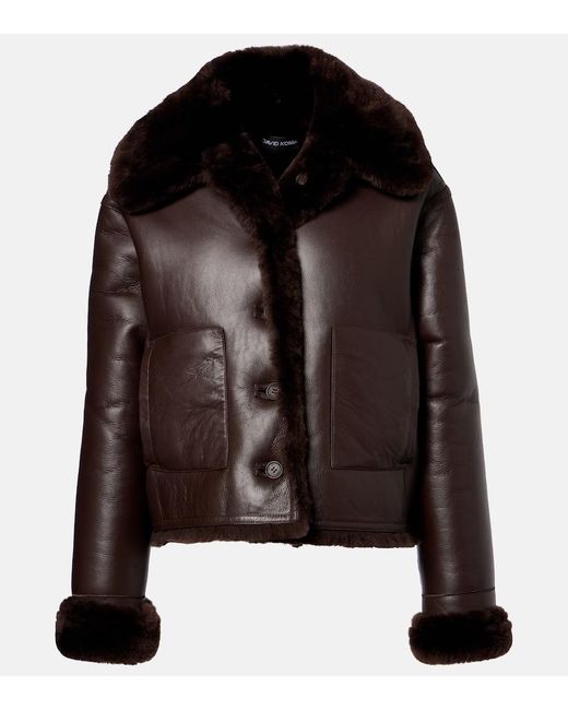 Giacca Reversibile di David Koma in Black