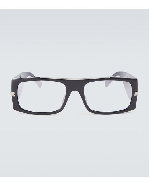 Givenchy Multicolor 4g Rectangular Glasses for men