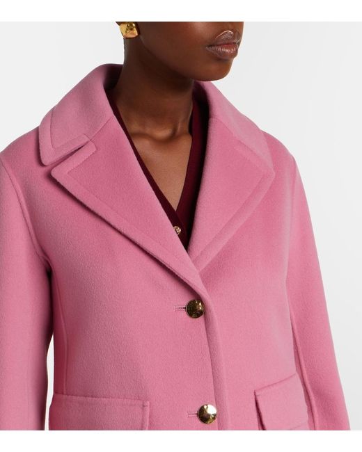 Max Mara Pink Wool Jacket