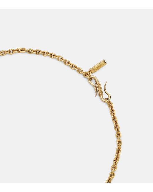 ALÉMAIS Metallic Charm Chain Necklace