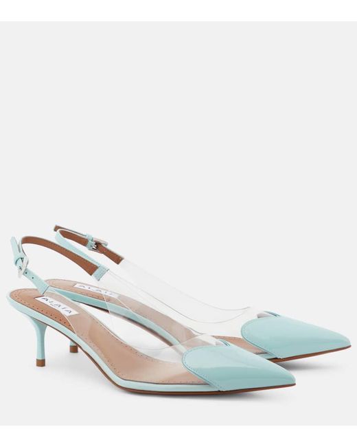 Escarpins Le Cour En Cuir Verni Alaïa en coloris White