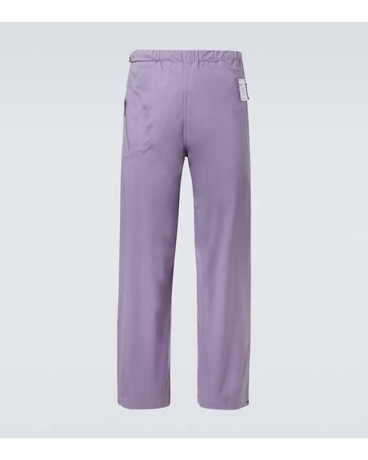 Satisfy Purple Pertex 3L Sweatpants for men