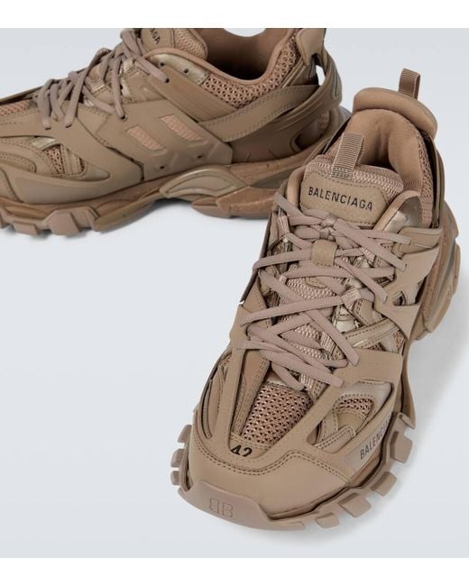 Balenciaga Track Sneakers in Brown for Men Lyst