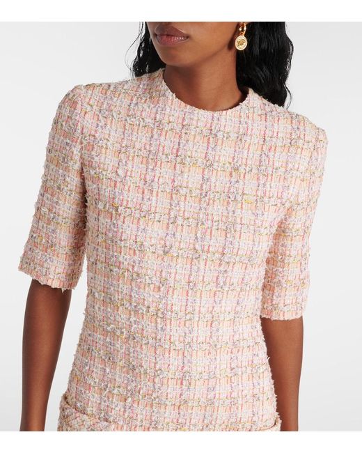 Versace Pink Short Dresses