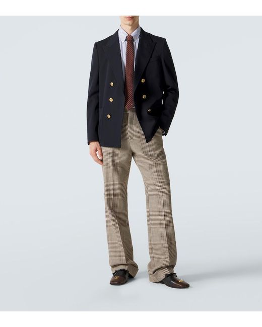 Valentino Blue Striped Cotton Shirt for men