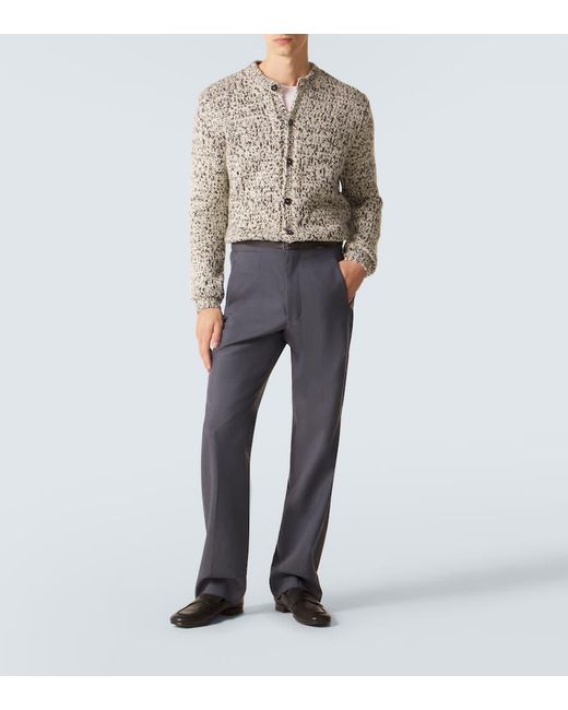 Prada Black Leather Penny Loafers for men