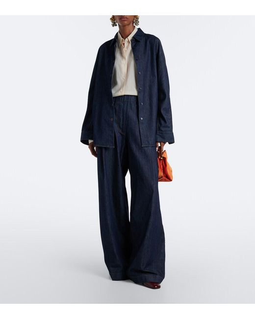 Dries Van Noten White Striped Shirt