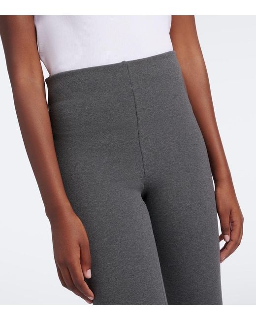 TOVE Gray Soreena Stirrup Leggings