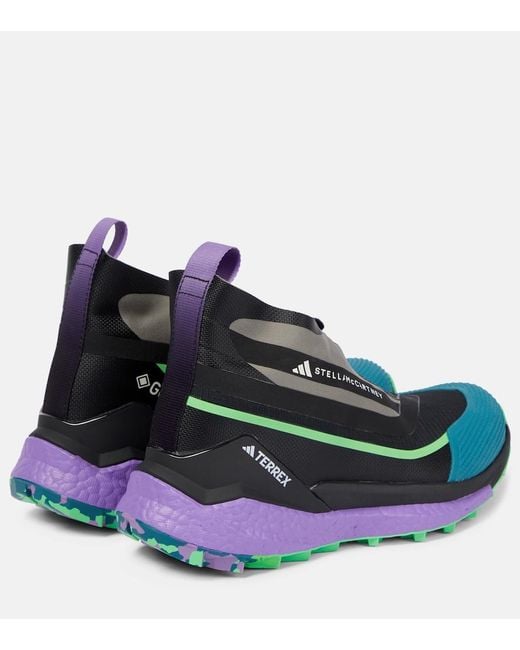 Adidas By Stella McCartney Blue X Terrex Free Hiker High-Top Sneakers