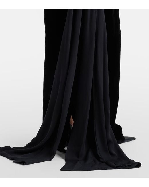 Markarian Black Vesper Cutout Gown