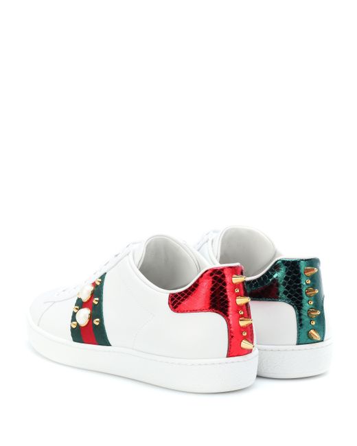 gucci trainers with studs